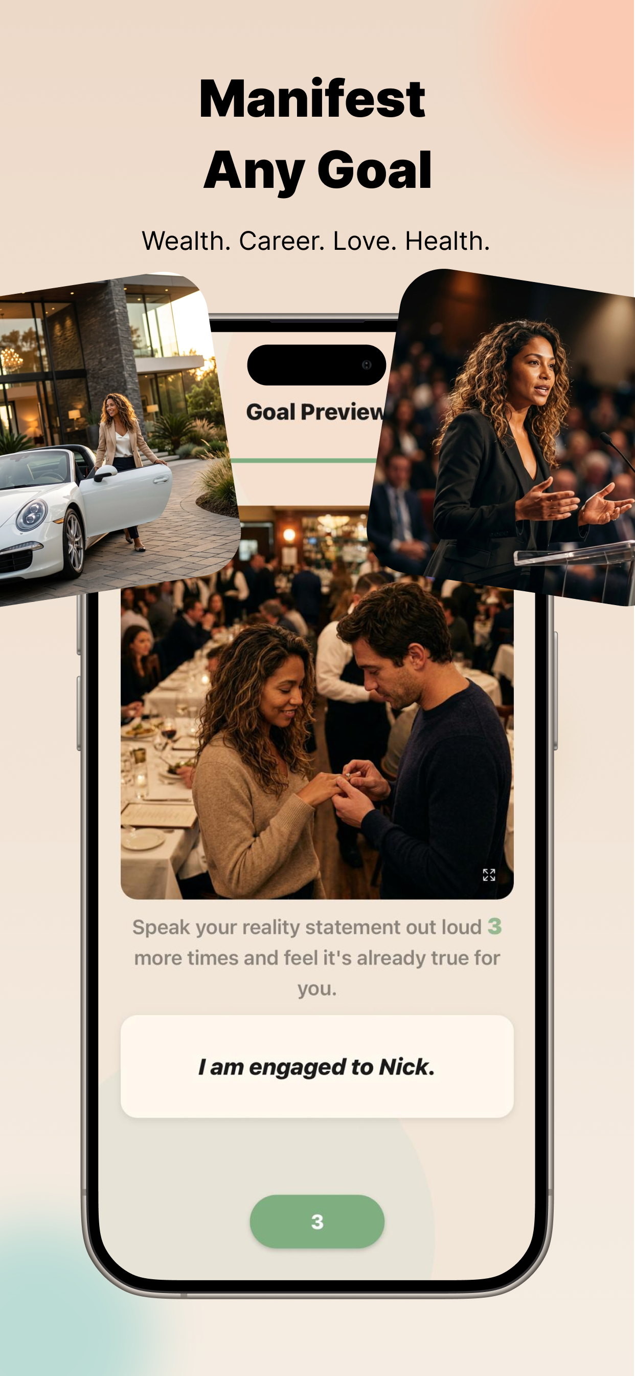 Manifest any goal: wealth, career, love, health